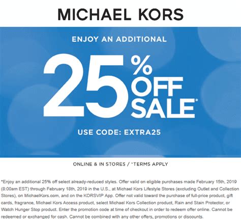 michael kors watch coupon|michael kors discount coupons.